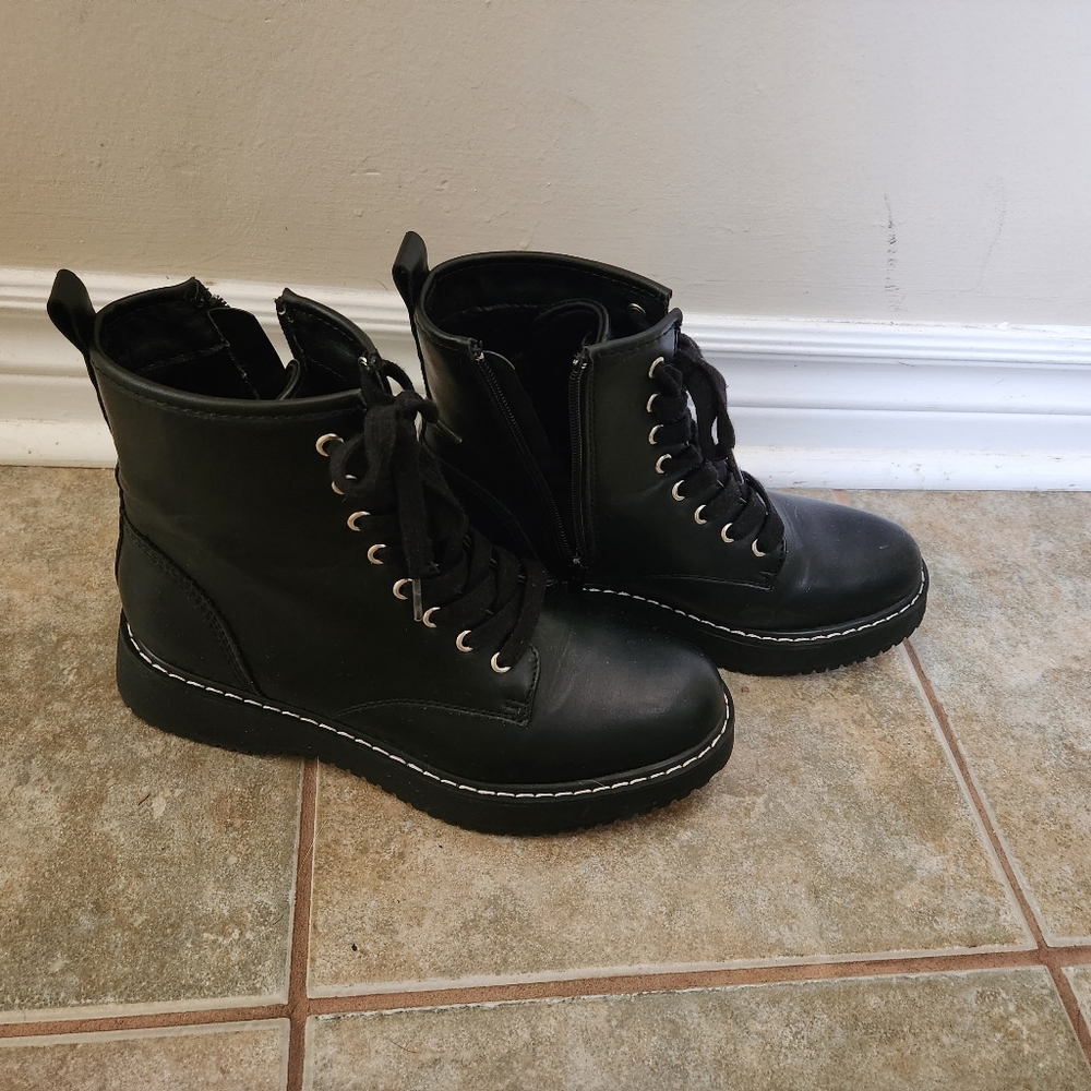 Madden Girl Combat Boots